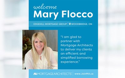 Mary Flocco, Edgehill Mortgage Group partners with the Mortgage Architects Franchise Network in Ontario